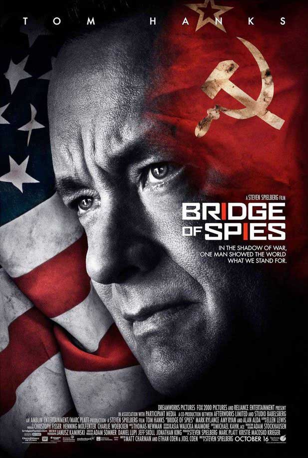Movie poster of the Steven Spielberg movie ‘Bridge of Spies’