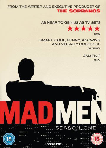 DVD cover of the TV series ‘Mad Men’ (season 1)