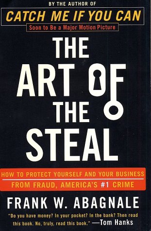 Cover of the Frank Abagnale book ‘The Art of the Steal’