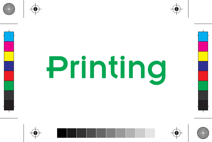 Crop marks on printing proof