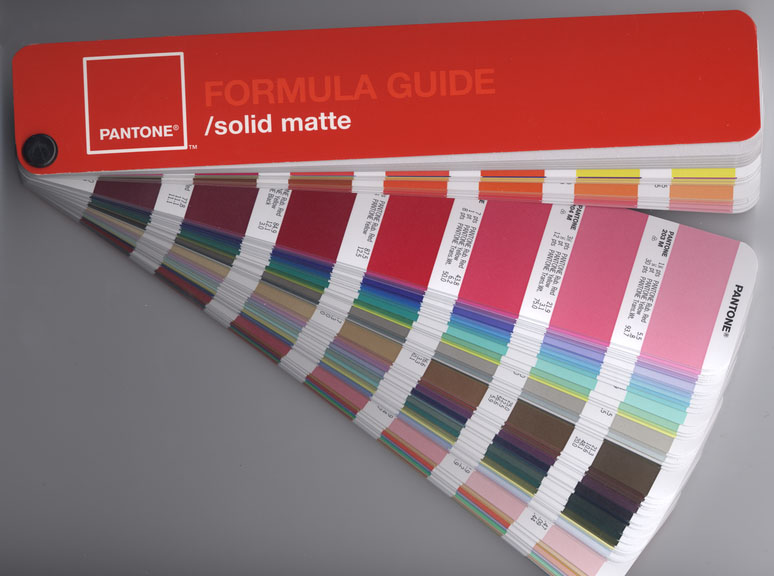 Pantone color guide