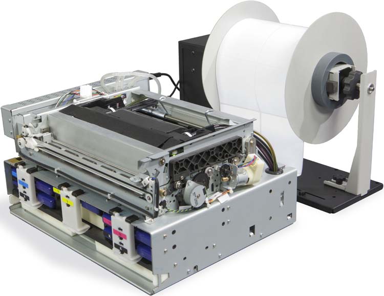 Print engine of label printer