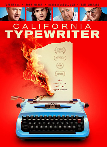 DVD cover of the Doug Nichol documentary ‘California Typewriter’