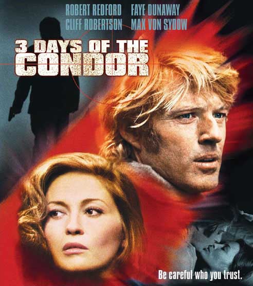 DVD cover of the Sydney Pollack movie ‘Three Days of the Condor’